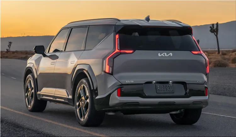 Kia EV9 and V2H Technology