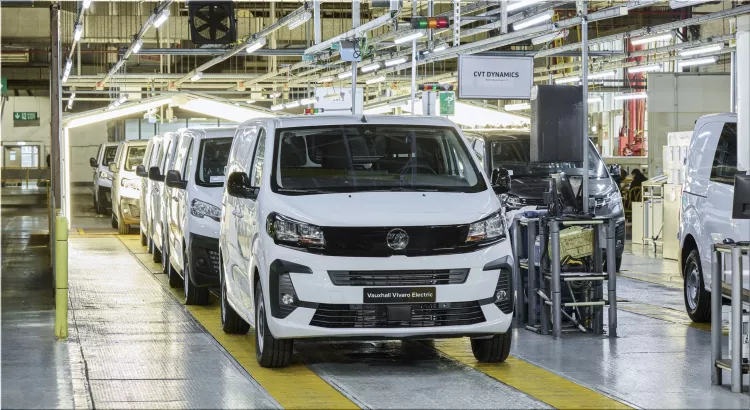 Luton plant for electric van production