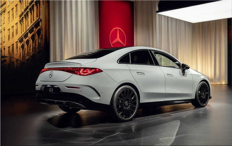 Mercedes-Benz CLA electric sedan