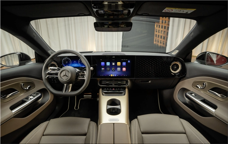 Mercedes-Benz CLA electric sedan