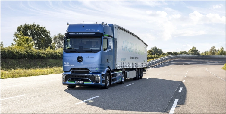 Mercedes-Benz eActros 600 Electric Truck