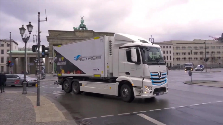 Mercedes-Benz eActros electric truck