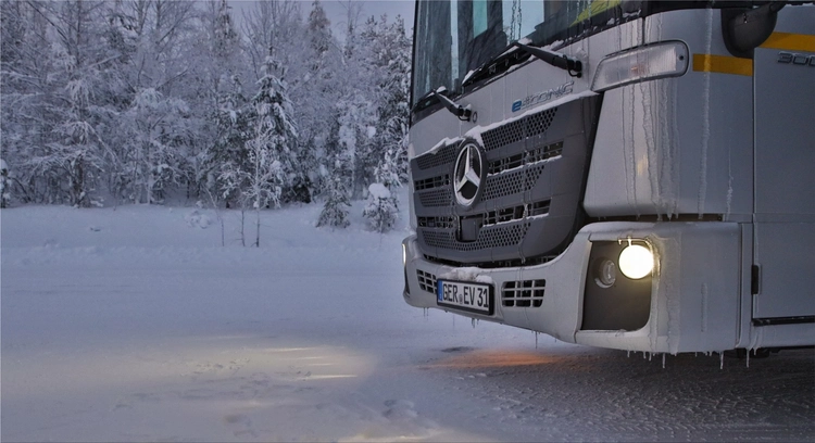 Mercedes-Benz eEconic at the Arctic Circle