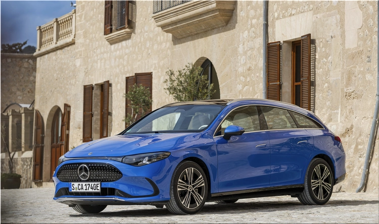 Mercedes CLA Shooting Brake EV