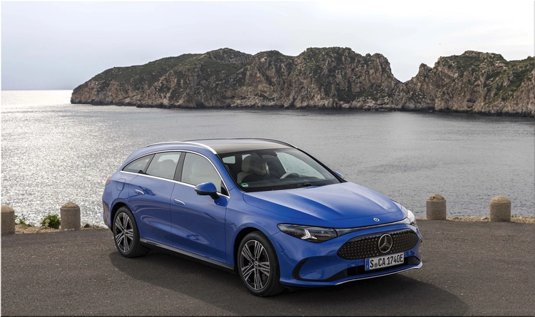 Mercedes CLA Shooting Brake EV