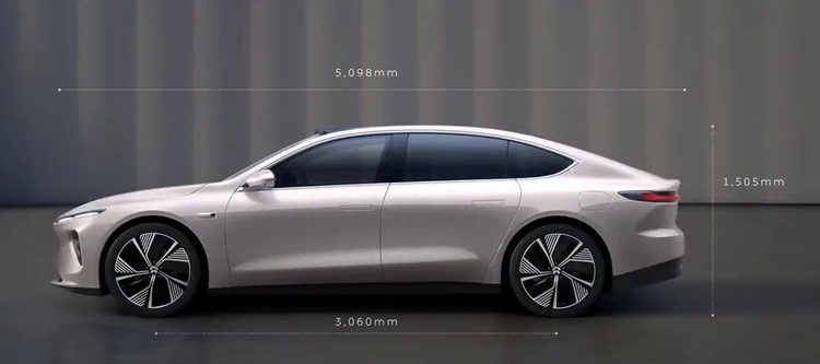 NIO ET7 electric car