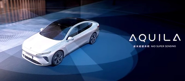 NIO ET7 electric car