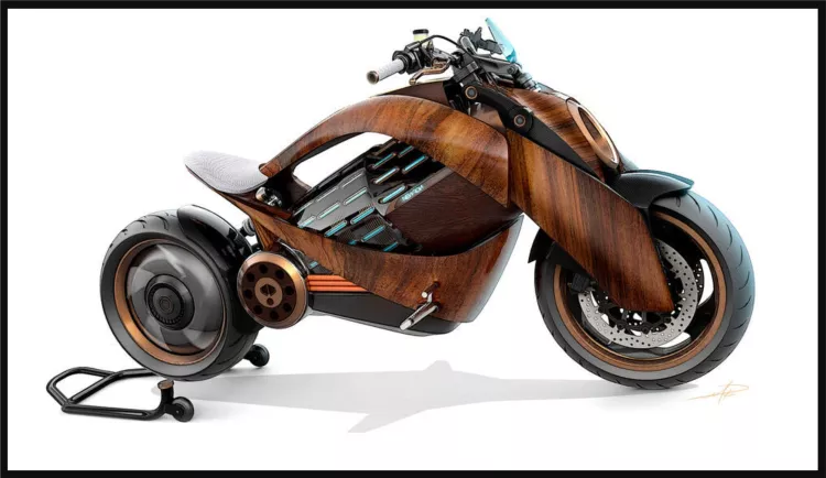 Newron Motors EV-1 electric motorcycle