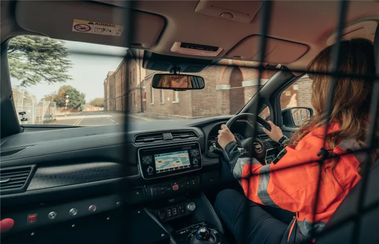 Nissan RE-LEAF disaster recovery electric vehicle