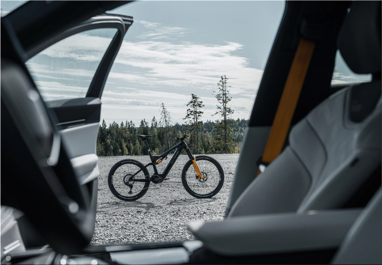 Polestar and Allebike electric mountain bike