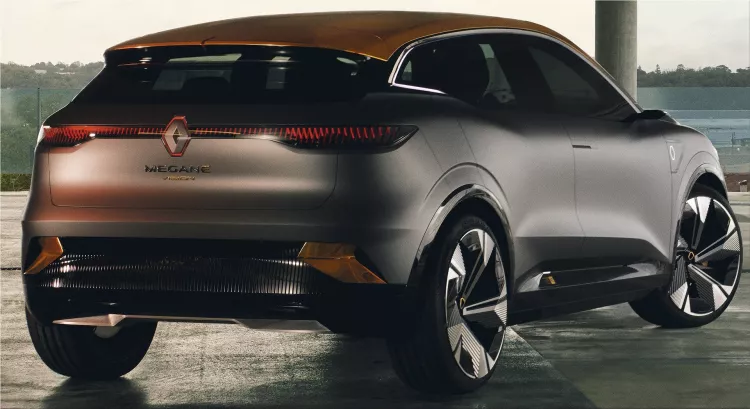 Renault Megane eVISION electric concept car