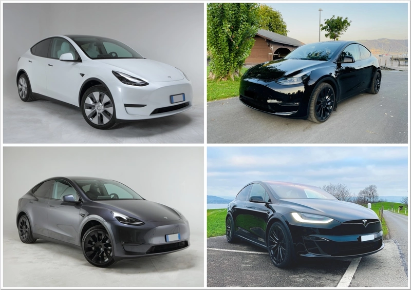 Renting a Tesla in Italy