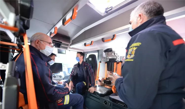 Rosenbauer RT 4x4 electric fire truck