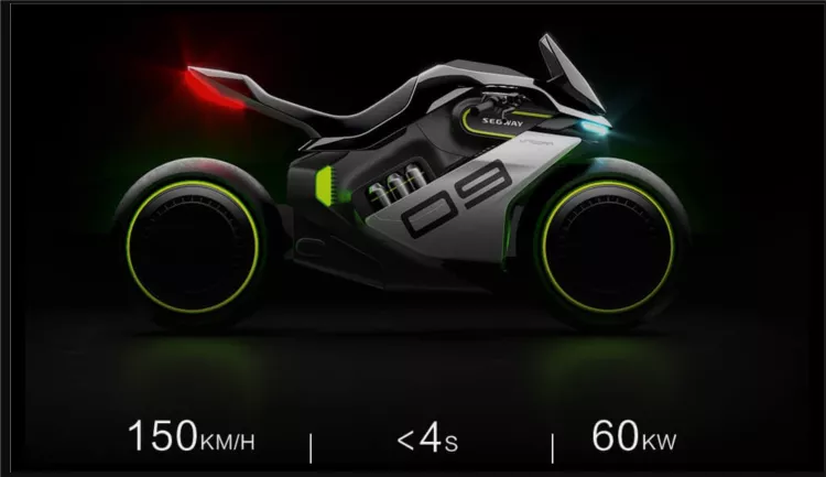 Segway APEX H2 electric motorcycle