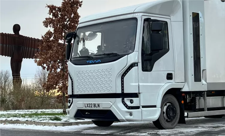 Tevva hydrogen-electric truck