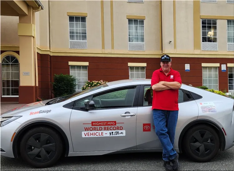 Toyota Prius Breaks Guinness World Record