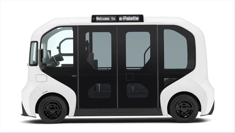 Toyota e-Palette autonomous shuttle
