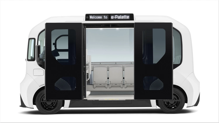 Toyota e-Palette autonomous shuttle