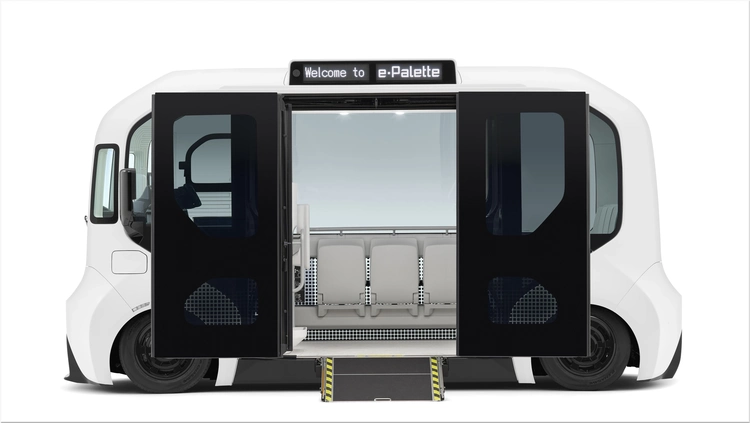 Toyota e-Palette autonomous shuttle