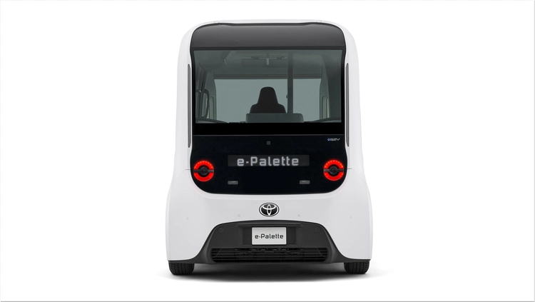 Toyota e-Palette autonomous shuttle