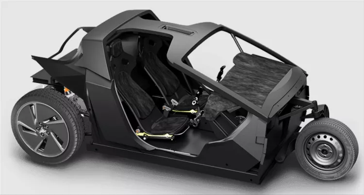 Twike 3-wheel electric vehicle