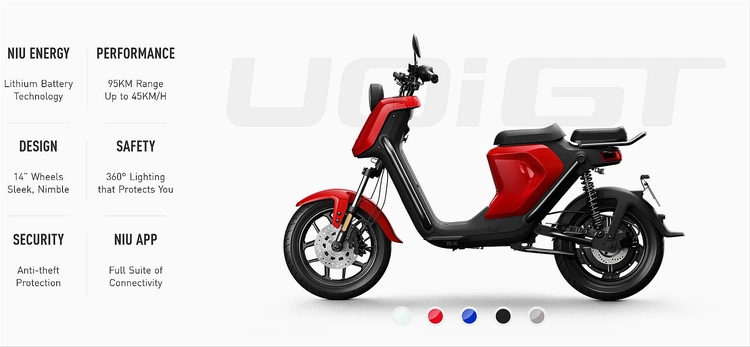 UQi GT electric scooter