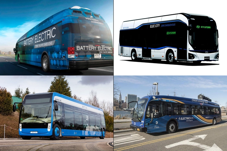 Electric buses