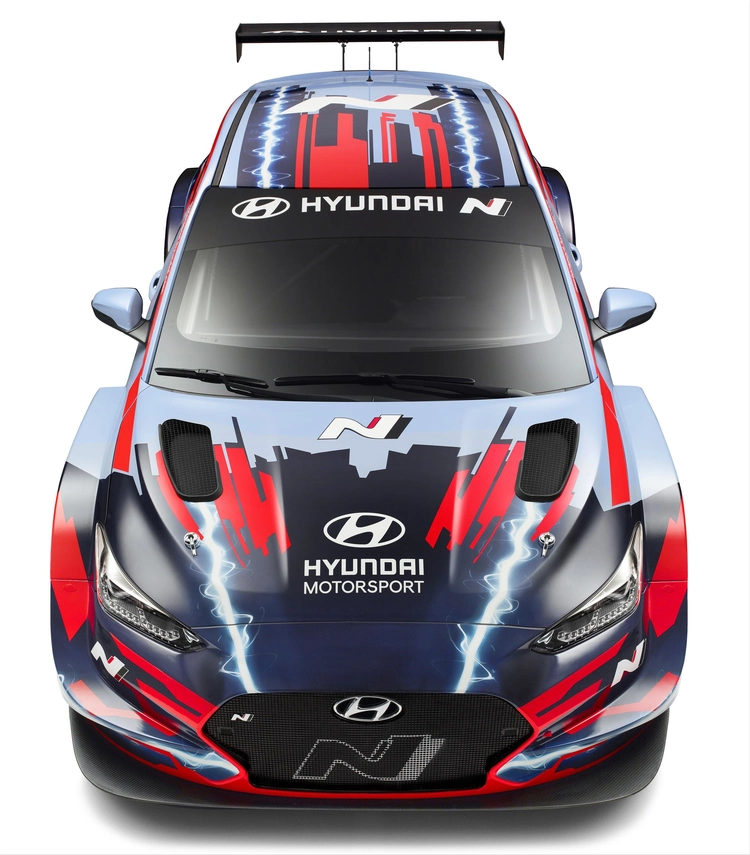 Veloster N ETCR race car