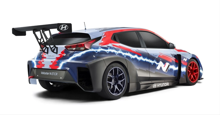 Veloster N ETCR race car