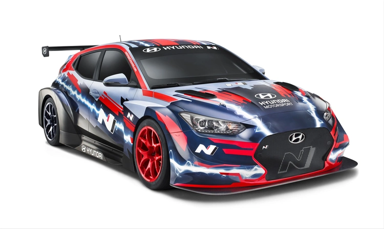Veloster N ETCR race car