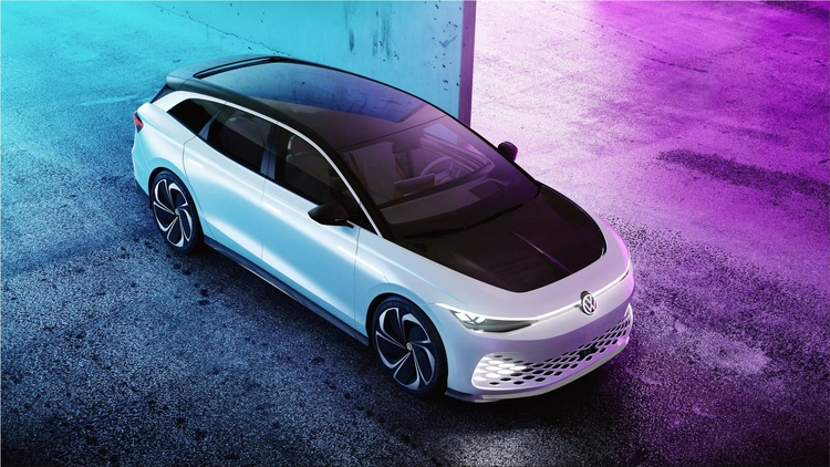Volkswagen ID. SPACE VIZZION electric SUV station wagon