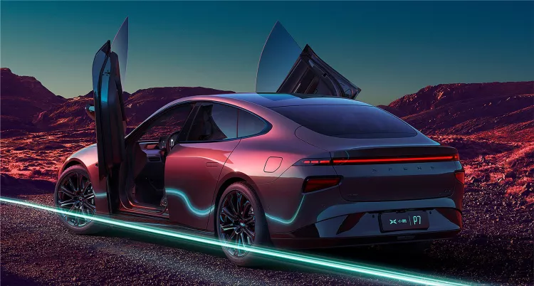 XPeng P7 Wing Limited Edition electric car
