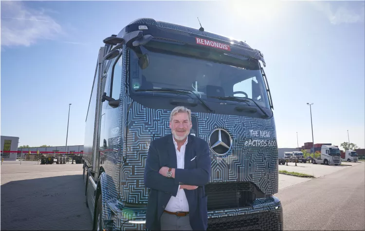 eActros 600 Electric Truck