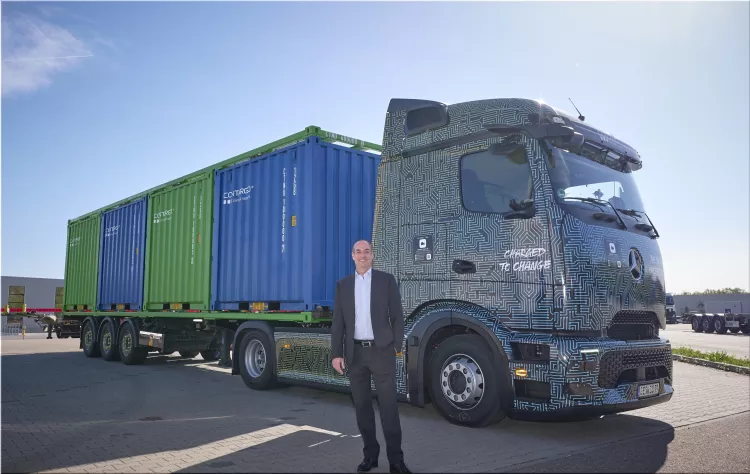 eActros 600 Electric Truck