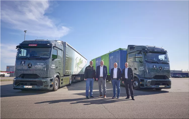 eActros 600 Electric Truck
