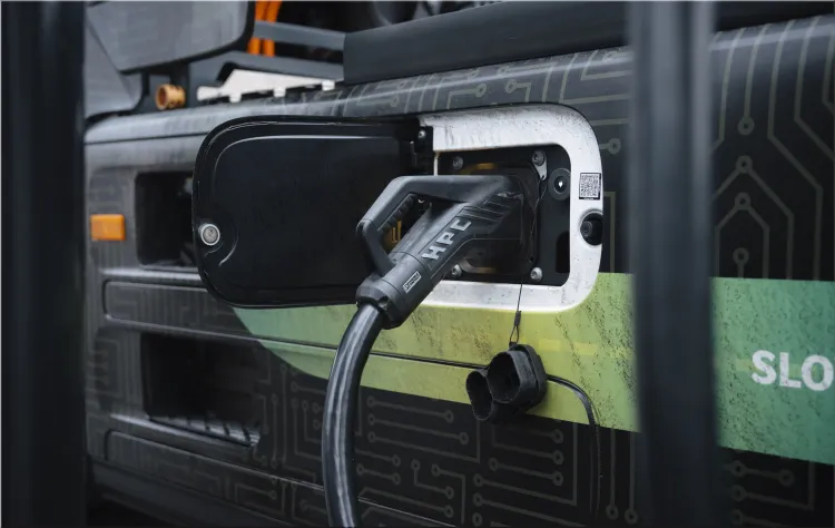 eActros 600 electric truck