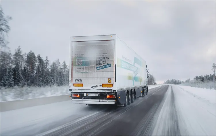 eActros 600 electric truck