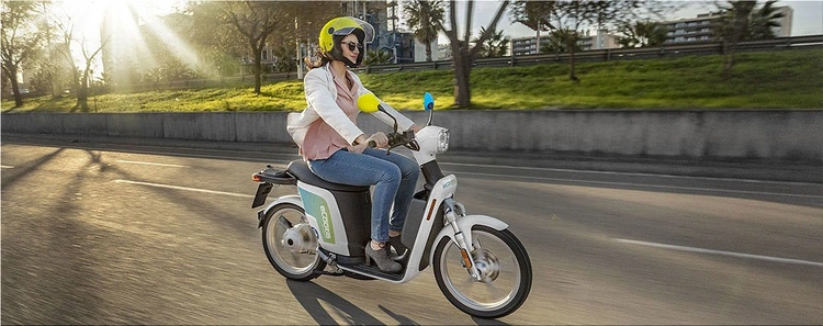eCooltra electric bike-sharing service
