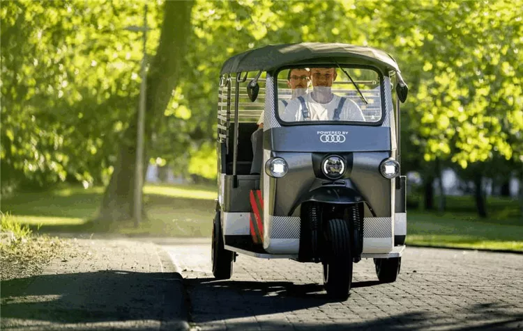 Electric rickshaws
