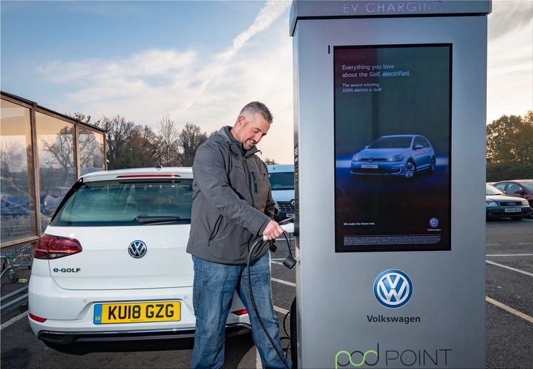 Electric vehicle charging stations