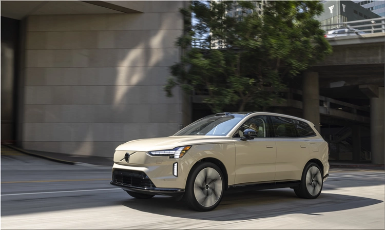 Volvo EX90 bi-directional charging