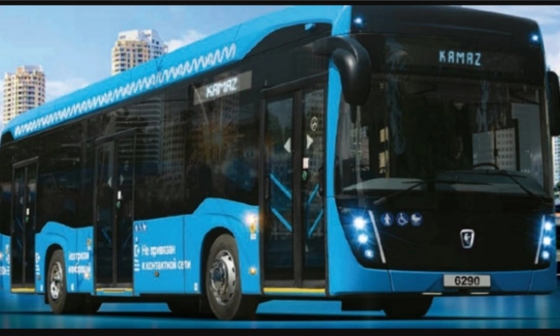 KAMAZ-6290 hydrogen electric bus