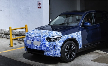 BMW iX3 fully electric SUV