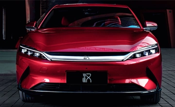 BYD Han electric car