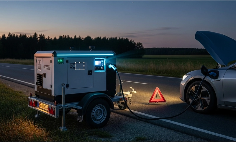 DC Generators: A Critical Tool for Emergency EV Charging on the Road
