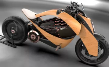 EV-1 electric motorcycle from Newron Motors