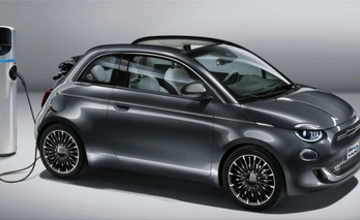 Fiat 500 electric car