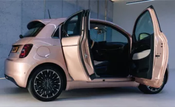 Fiat 500e electric car