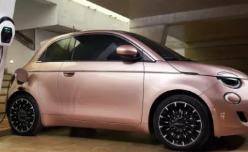 Fiat 500e electric car