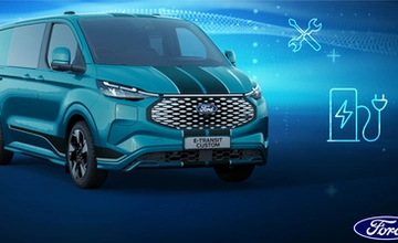 Ford E-Transit Custom electric van